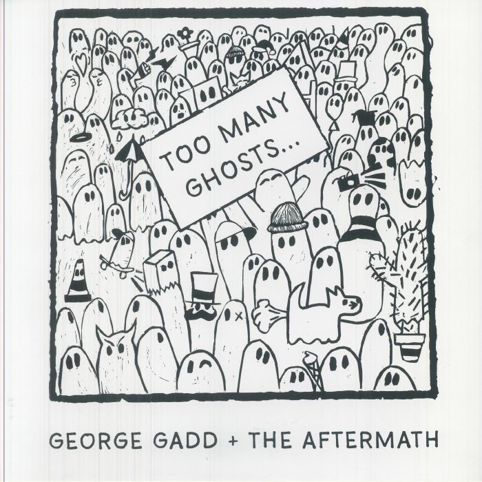 Too Many Ghosts - Limited Edition Black In White Vinyl LP vinyl record cover