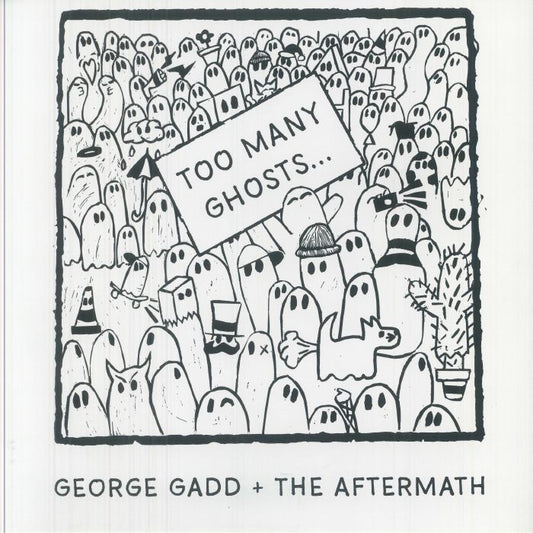 Too Many Ghosts - Limited Edition Black In White Vinyl LP vinyl record cover