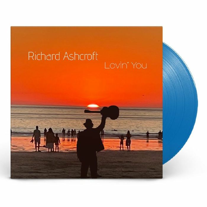 Lovin' You - Limited Edition Blue Vinyl LP vinyl record cover