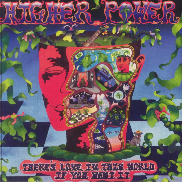 There's Love In This World If You Want It - Purple Vinyl LP vinyl record cover