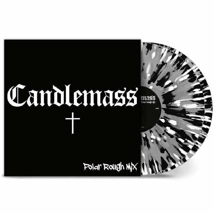 Candlemass (Polar Rough Mix) - Clear Splattered Vinyl 2xLP vinyl record cover