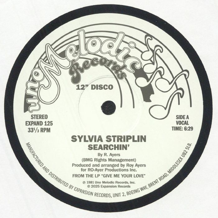 Searchin' - Vinyl Single vinyl record cover