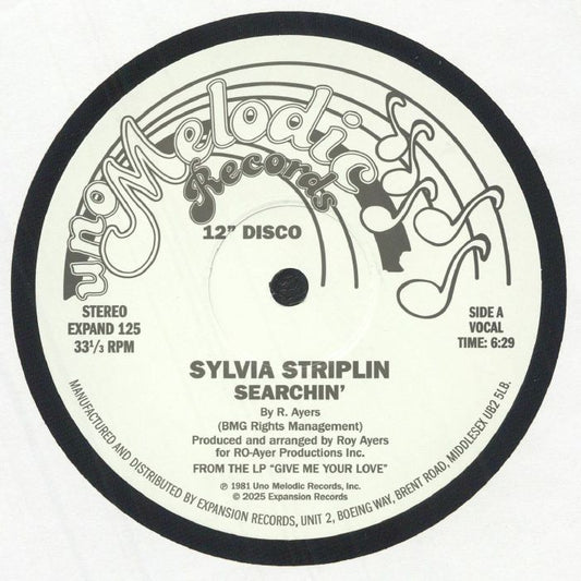 Searchin' - Vinyl Single vinyl record cover
