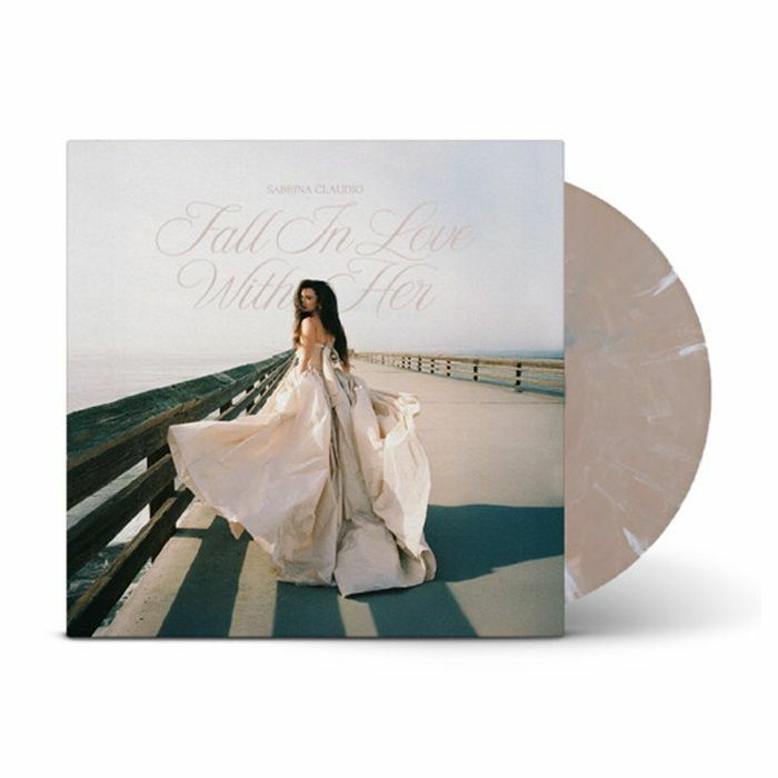 Fall In Love With Her - Limited Edition Tan & White Vinyl LP vinyl record cover