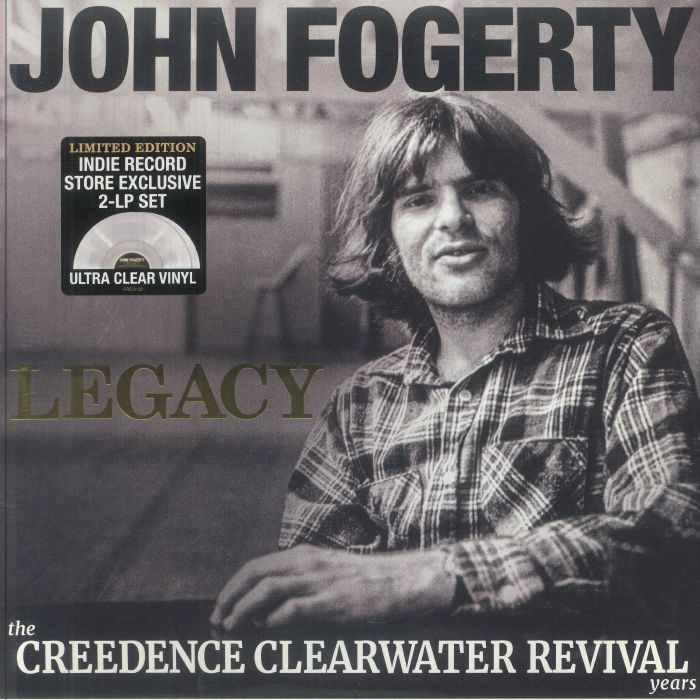 Legacy: The Creedence Clearwater Revival Years - Clear Vinyl 2xLP vinyl record cover