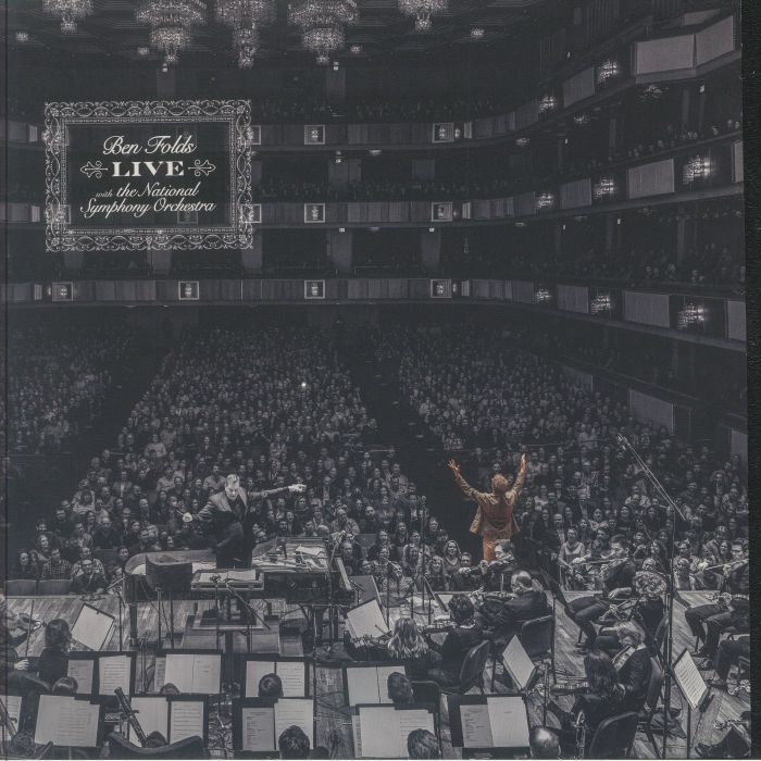 Ben Folds Live With The National Symphony Orchestra - Vinyl LP vinyl record cover