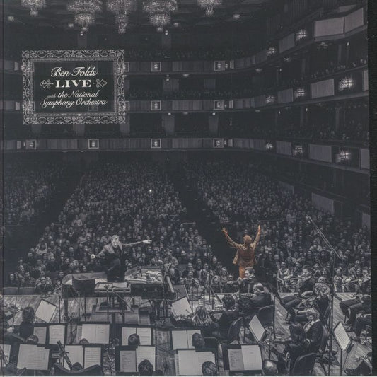 Ben Folds Live With The National Symphony Orchestra - Vinyl LP vinyl record cover