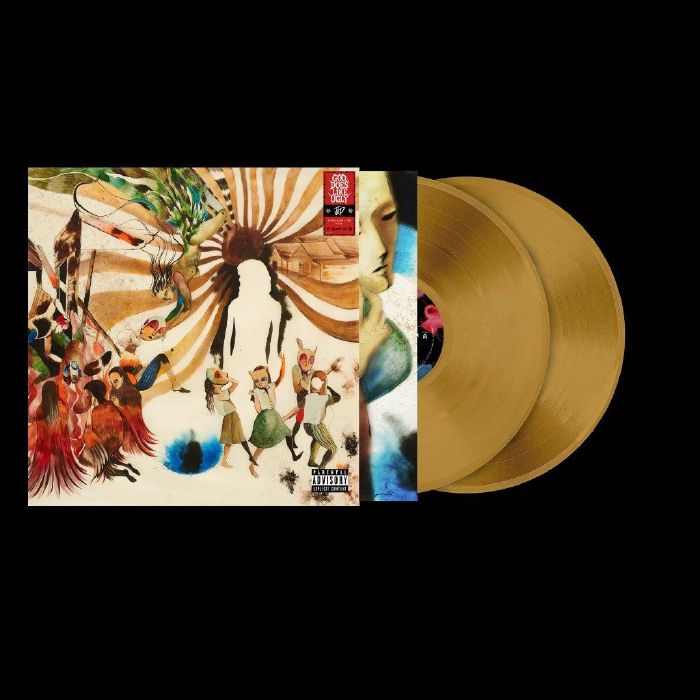 God Does Like Ugly - Limited Edition Gold Vinyl 2xLP vinyl record cover