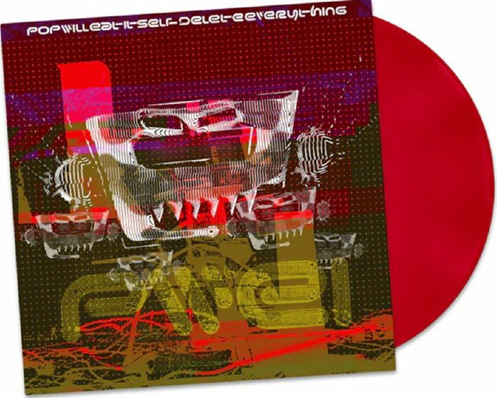 Delete Everything - Limited Edition Pink Vinyl LP vinyl record cover