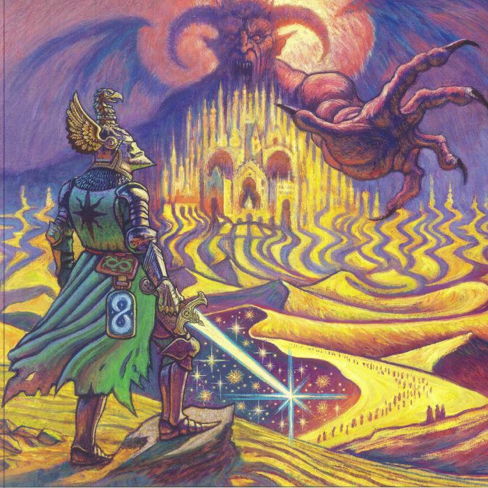 Through The Sands - Limited Edition Yellow & Purple Vinyl LP vinyl record cover