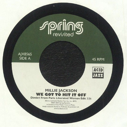 We Got To Hit It Off - Vinyl Single vinyl record cover