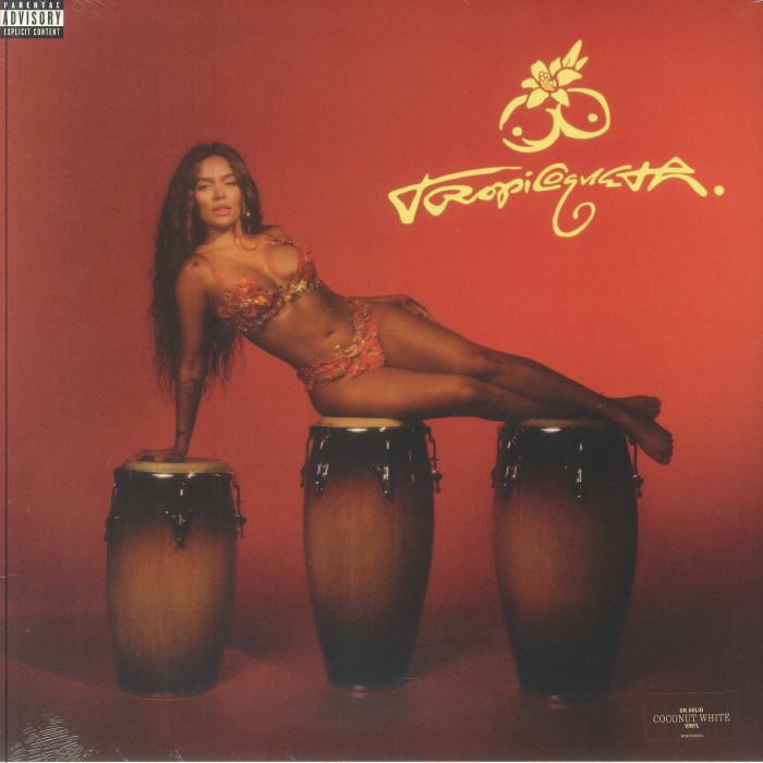 Tropicoqueta - Limited Edition Coconut White Vinyl 2xLP vinyl record cover