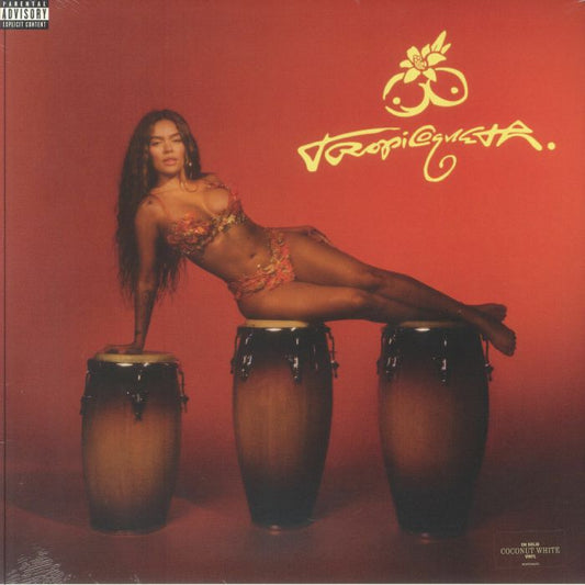 Tropicoqueta - Limited Edition Coconut White Vinyl 2xLP vinyl record cover