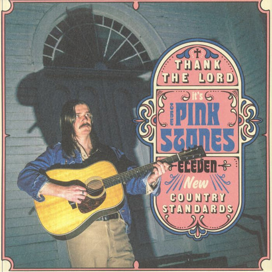 Thank The Lord It's The Pink Stones - Blue Vinyl LP vinyl record cover