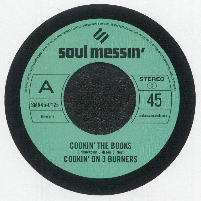 Cookin' The Books - Vinyl Single vinyl record cover