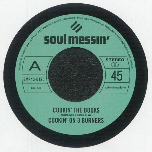 Cookin' The Books - Vinyl Single vinyl record cover