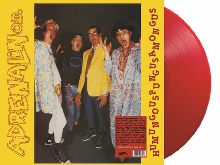 Humungousfungusamongus - Limited Edition Red Vinyl LP vinyl record cover