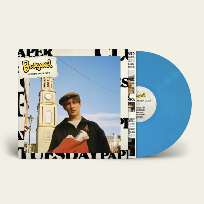 Tuesday Paper Club - Blue Vinyl LP vinyl record cover