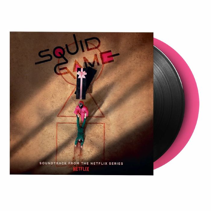 Squid Game (Soundtrack) - Limited Edition Black & Pink Vinyl 2xLP vinyl record cover