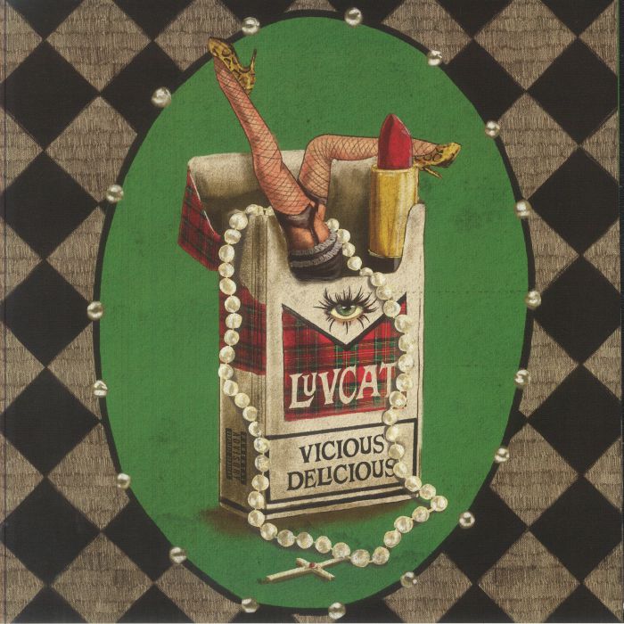 Vicious Delicious - Translucent Red Vinyl 2xLP vinyl record cover