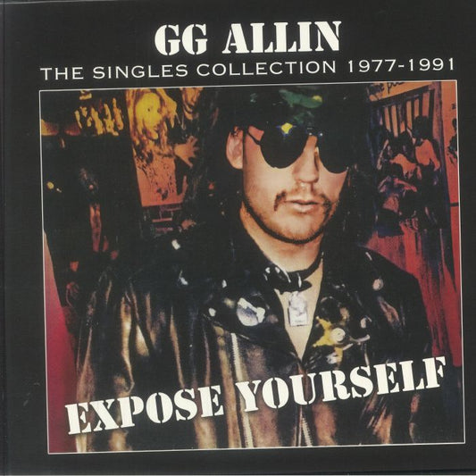 Expose Yourself: The Singles Collection 1977-1991 - Limited Edition Pink & Peach Vinyl LP vinyl record cover