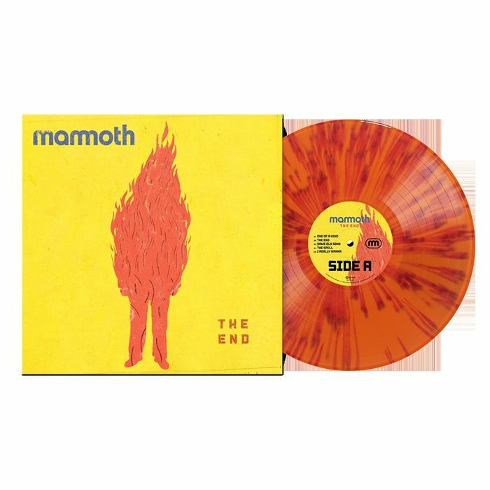 The End - Limited Edition Orange & Red Splatter Vinyl LP vinyl record cover