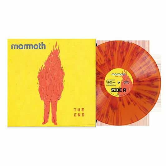The End - Limited Edition Orange & Red Splatter Vinyl LP vinyl record cover