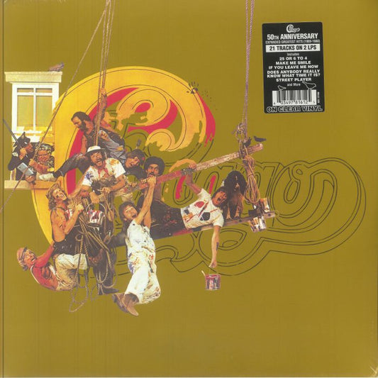 Chicago IX: Chicago's Greatest Hits (Expanded) - Clear Vinyl 2xLP vinyl record cover