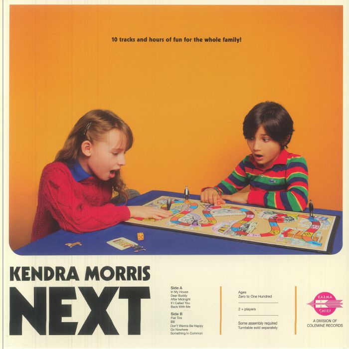 Next - Blue & Yellow Swirl Vinyl LP vinyl record cover