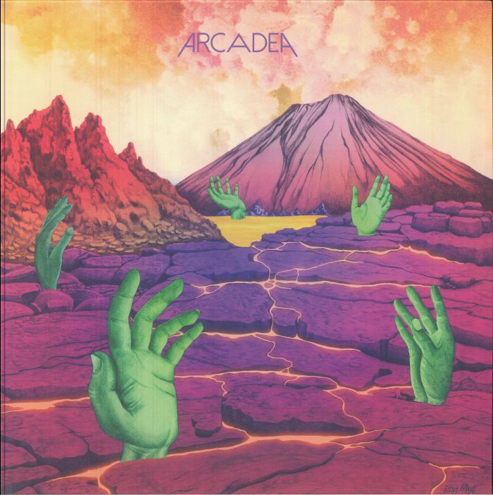 Arcadea - Limited Edition Marbled Vinyl LP vinyl record cover