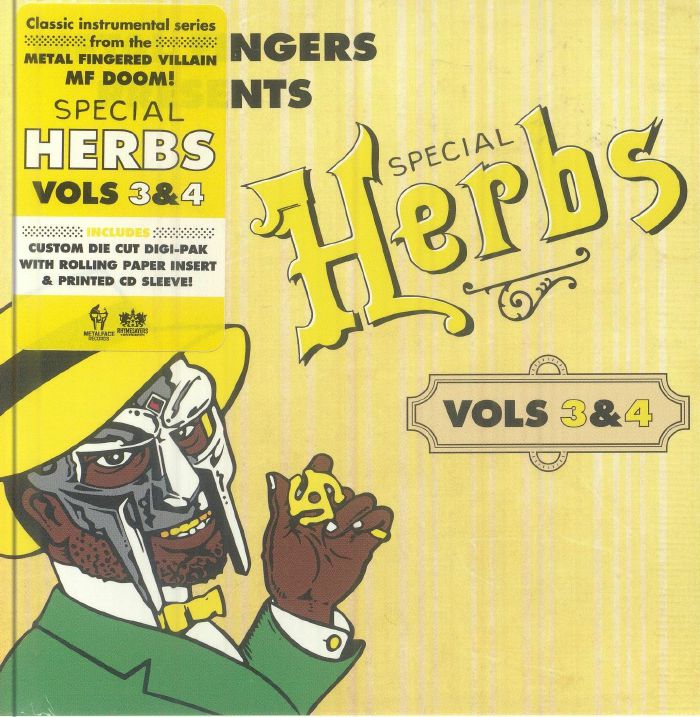 Metal Fingers Presents: Special Herbs Vol. 3 & 4 - CD CD cover