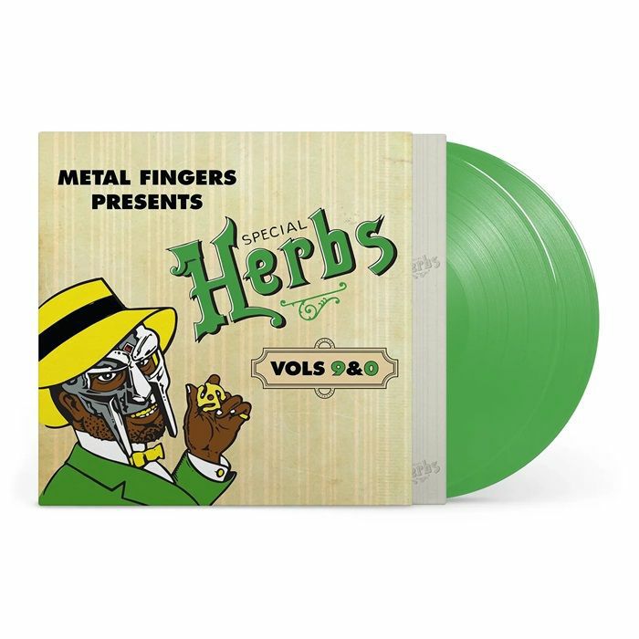 Metal Fingers Presents: Special Herbs Vol 9 & 0 - Green Vinyl 2xLP vinyl record cover