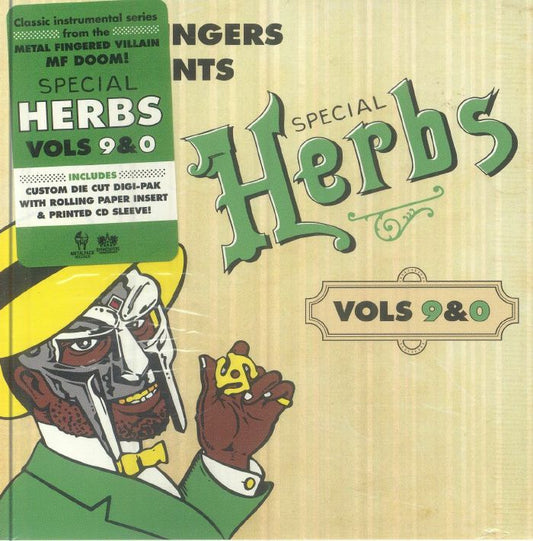 Metal Fingers Presents: Special Herbs Vol. 9 & 0 - CD CD cover