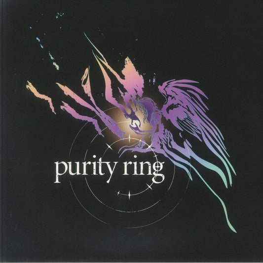 Purity Ring - Purple and Black Vinyl LP vinyl record cover