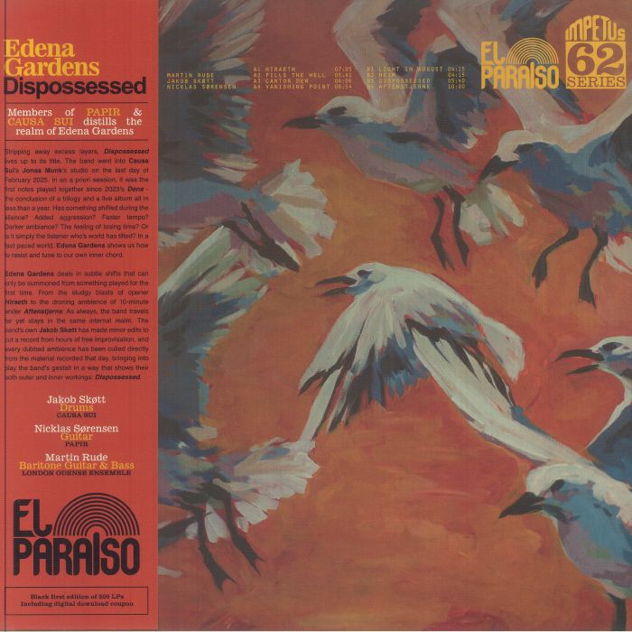 Dispossessed - Vinyl LP vinyl record cover