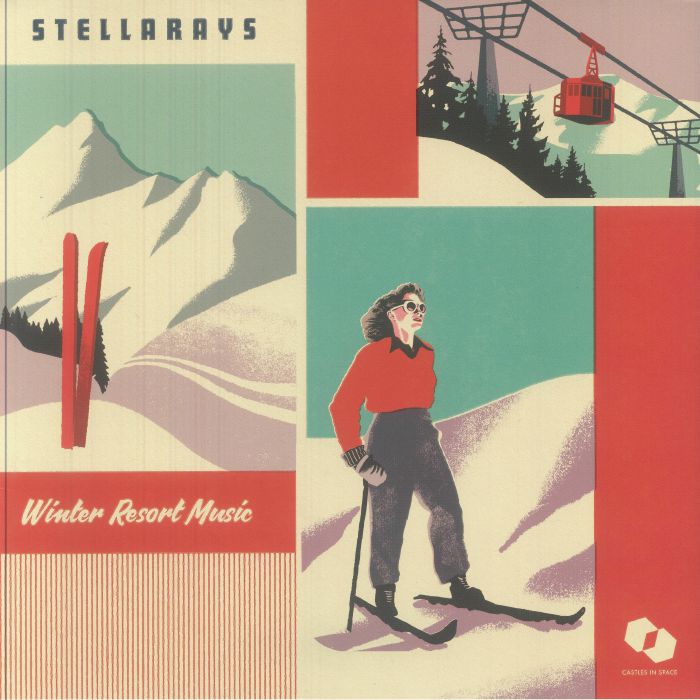 Winter Resort Music - Limited Edition Minty Ice Vinyl LP vinyl record cover