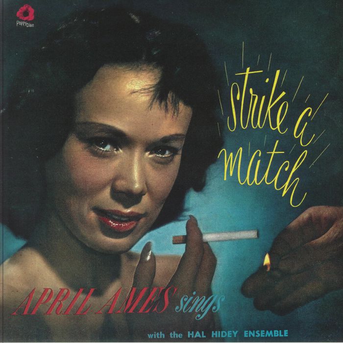 April Ames Sings Strike A Match - Vinyl LP vinyl record cover