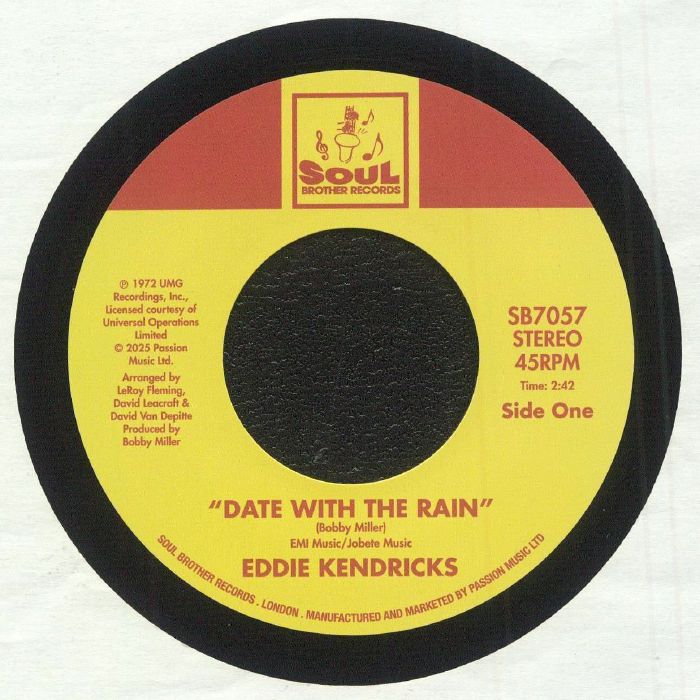 Date With The Rain - Vinyl Single vinyl record cover