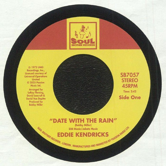 Date With The Rain - Vinyl Single vinyl record cover