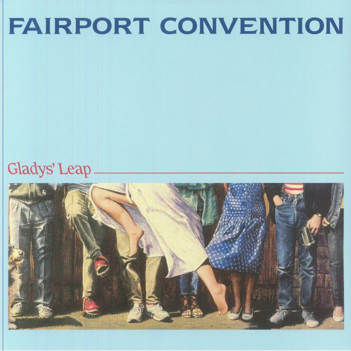 Gladys' Leap - 40th Anniversary Light Blue Vinyl LP vinyl record cover