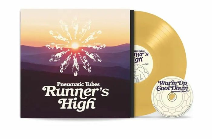 Runner's High - Yellow Vinyl LP + CD vinyl record cover