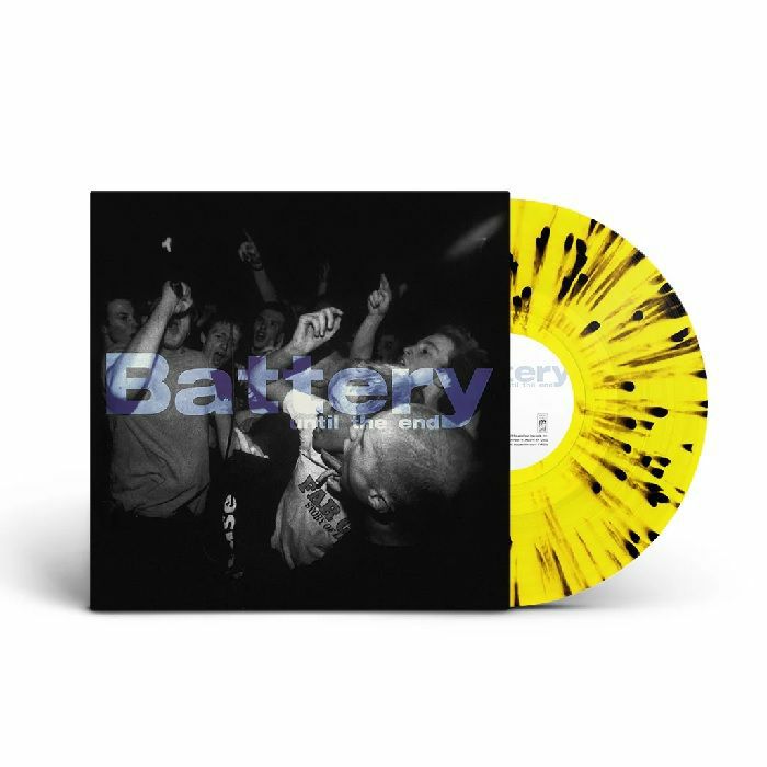 Until The End - Limited Edition Yellow & Black Splatter Vinyl LP vinyl record cover