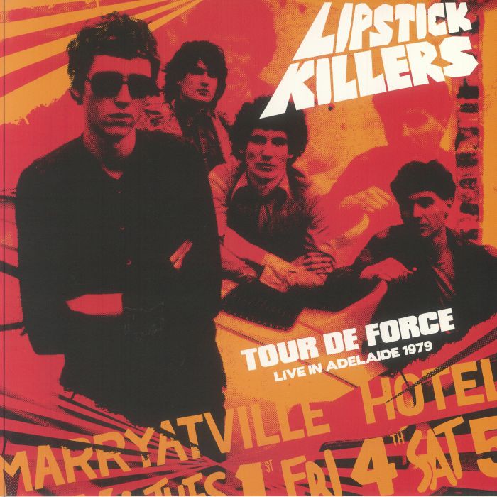 Tour De Force Live In Adelaide 1979 - Limited Edition Orange Vinyl LP vinyl record cover