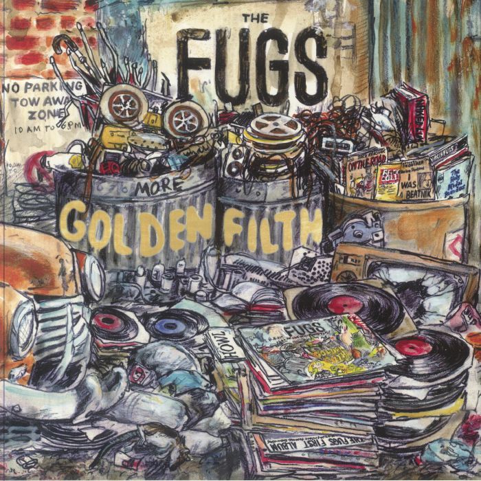 More Golden Filth - Limited Edition White & Black Splatter Vinyl LP vinyl record cover