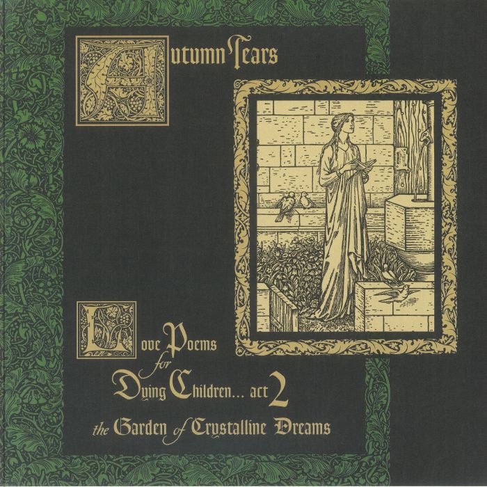 Love Poems For Dying Children Act II: The Garden Of Crystalline Dreams - Gold Vinyl LP vinyl record cover