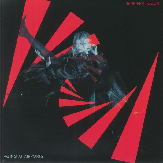 Aging At Airports - Silver Vinyl LP vinyl record cover