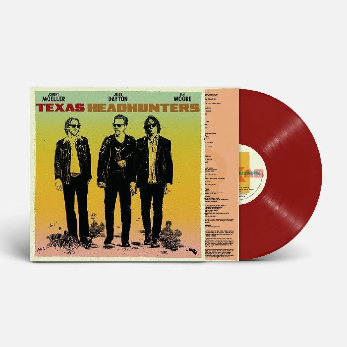 Texas Headhunters - Red Vinyl LP vinyl record cover