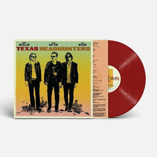 Texas Headhunters - Red Vinyl LP vinyl record cover