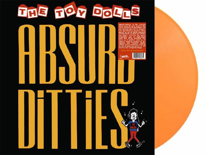 Absurd Ditties - Limited Edition Orange Vinyl LP vinyl record cover