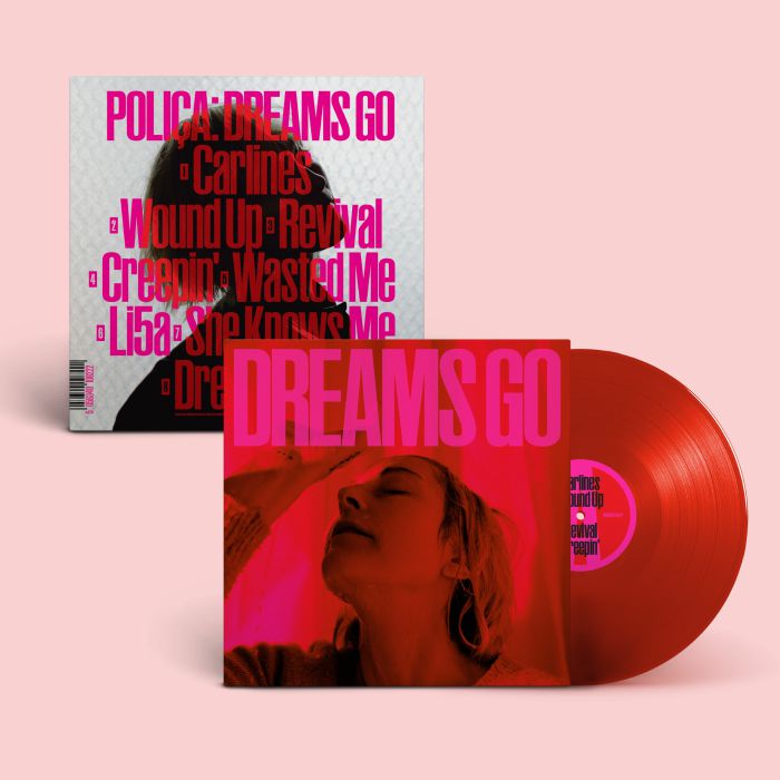Dreams Go - Limited Edition Red Vinyl LP vinyl record cover